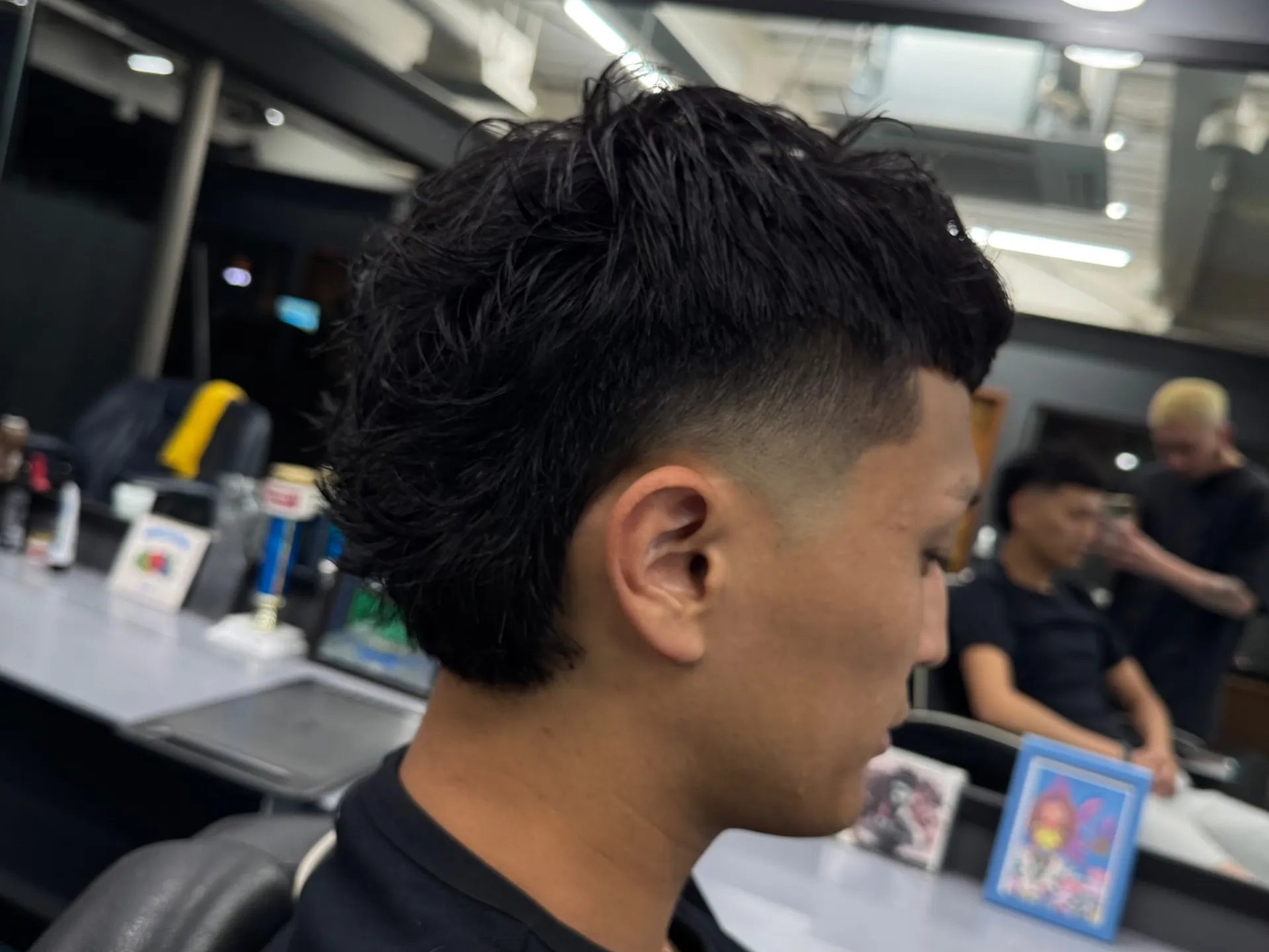 海外ヘアバーストフェード